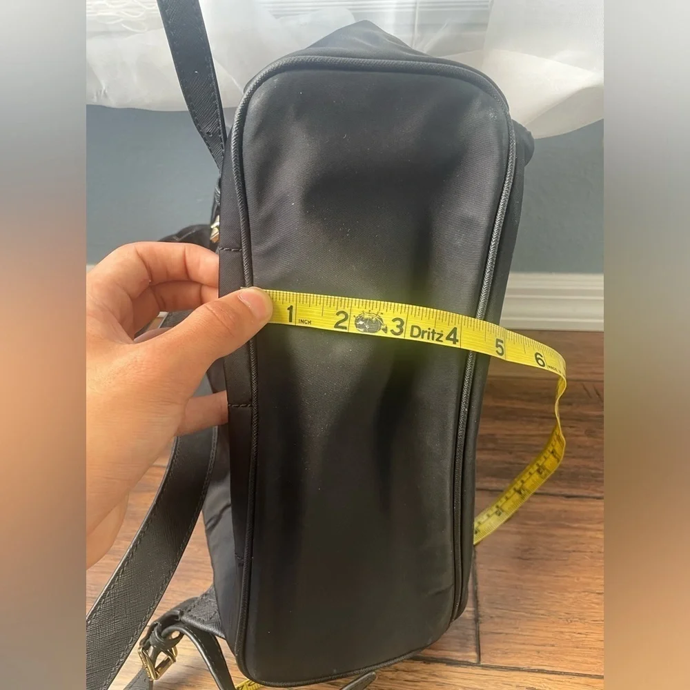 Black backpack Nylon backpack travel Michael Kors backpack luxury backpack - Picture 7 of 16